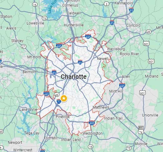 charlotte-map moralespropainting.com